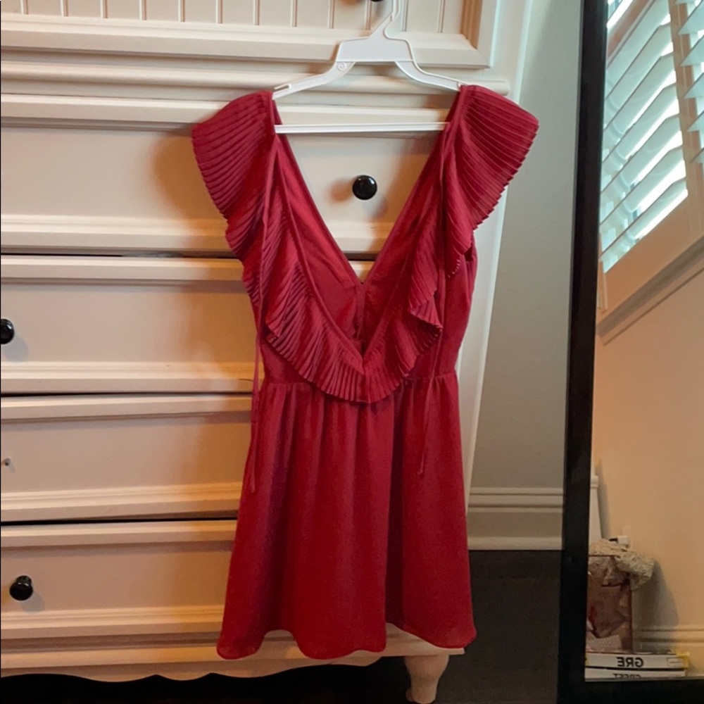 Revolve Ruffle Dress - Picture 2 of 5